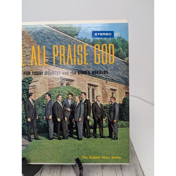 King's Heralds, Faith For Today We'll All Praise God ST-092 Chapel Records Vinyl - Picture 5 of 14